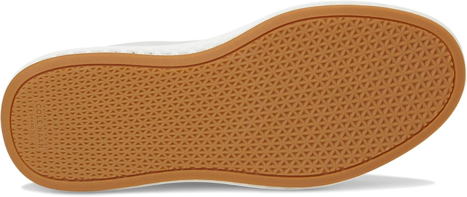 Мужские кроссовки Cole Haan Grandpro Court Skyweave, белый/темно-оливковый — фото 3