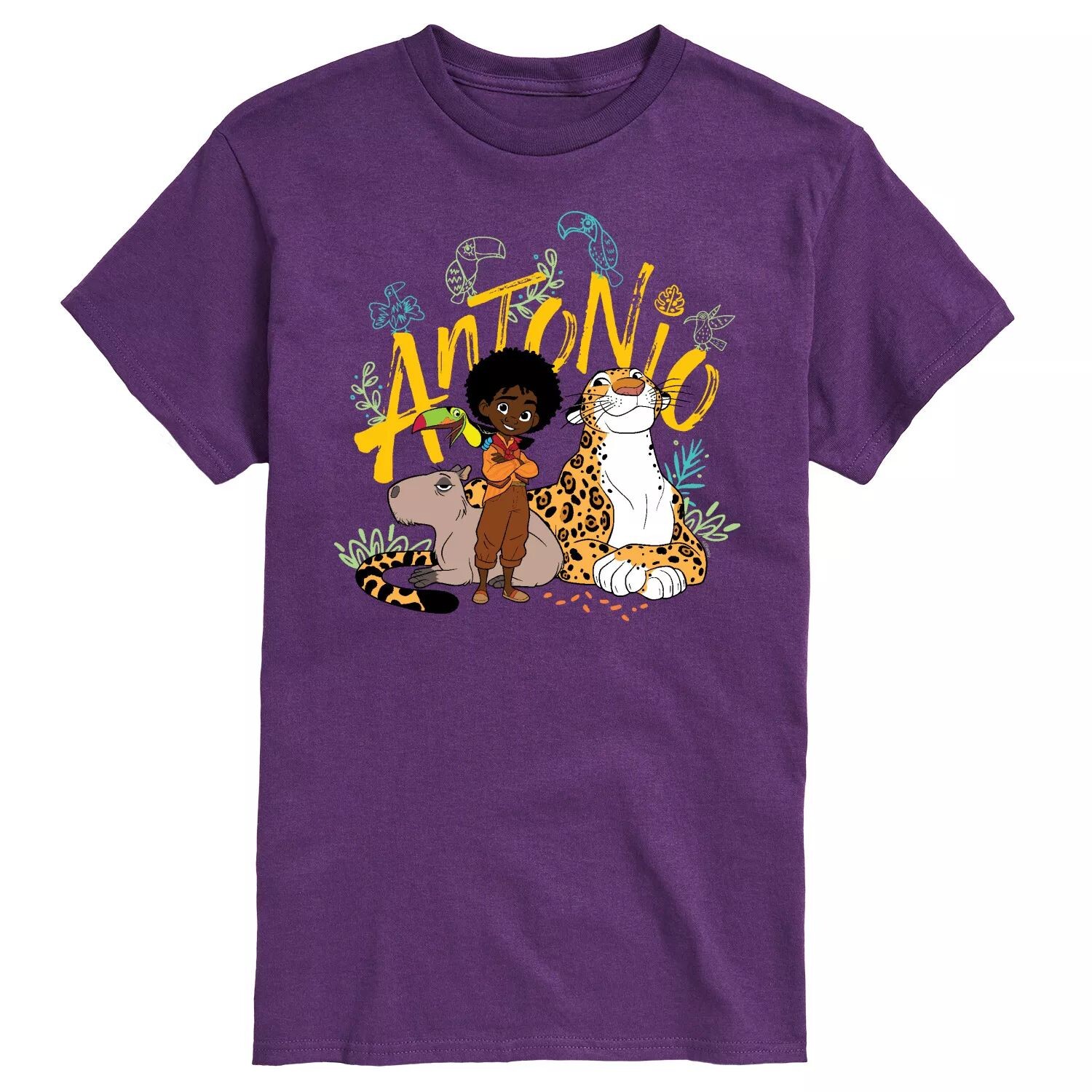 

Мужская футболка с рисунком Disney's Encanto Antonio Licensed Character