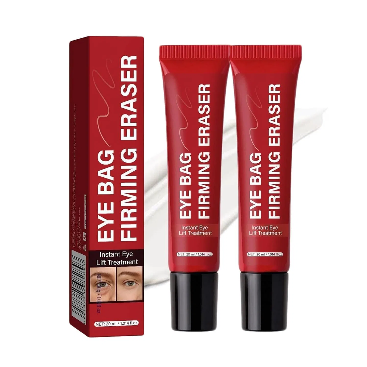 Анти Tränensack Sofort Lifting Eye Bag Instant Eraser, 2 шт, 20 мл Generic