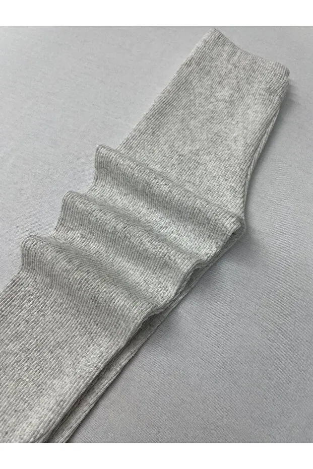 Детские леггинсы для девочек хлопковые Berat Moda, Ash Gray — фото 2