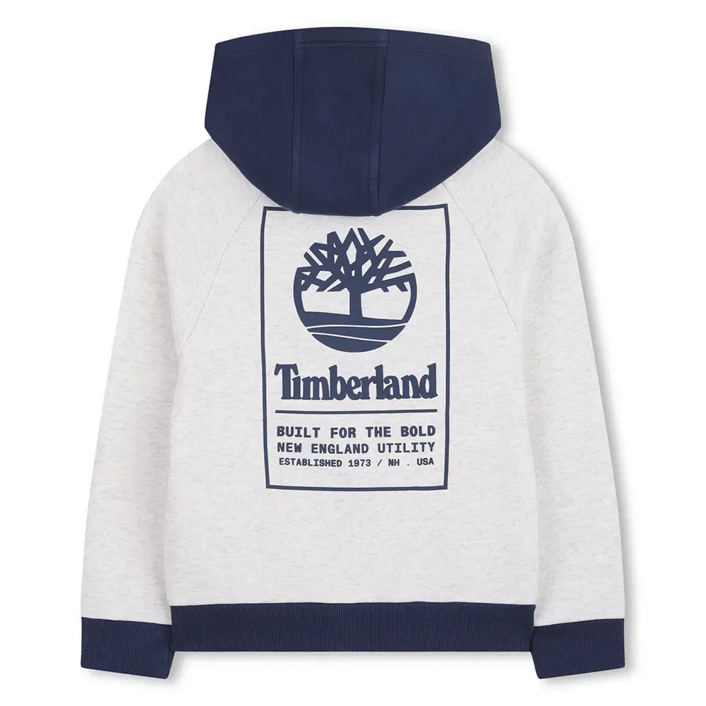 Толстовка на молнии Timberland T60825, белый — фото 2