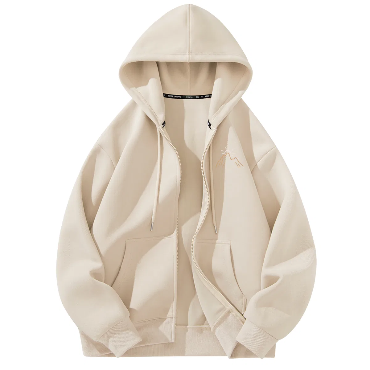 Детский худи с капюшоном Miniso, Peach Blossom Peak Light Chest Logo
