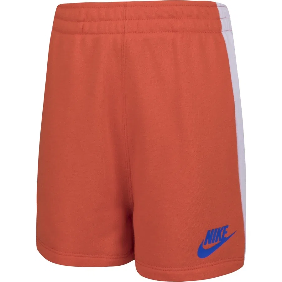 Детские спортивные шорты с принтом Xo Swoosh Ft Nike, Оранжевый — фото 3
