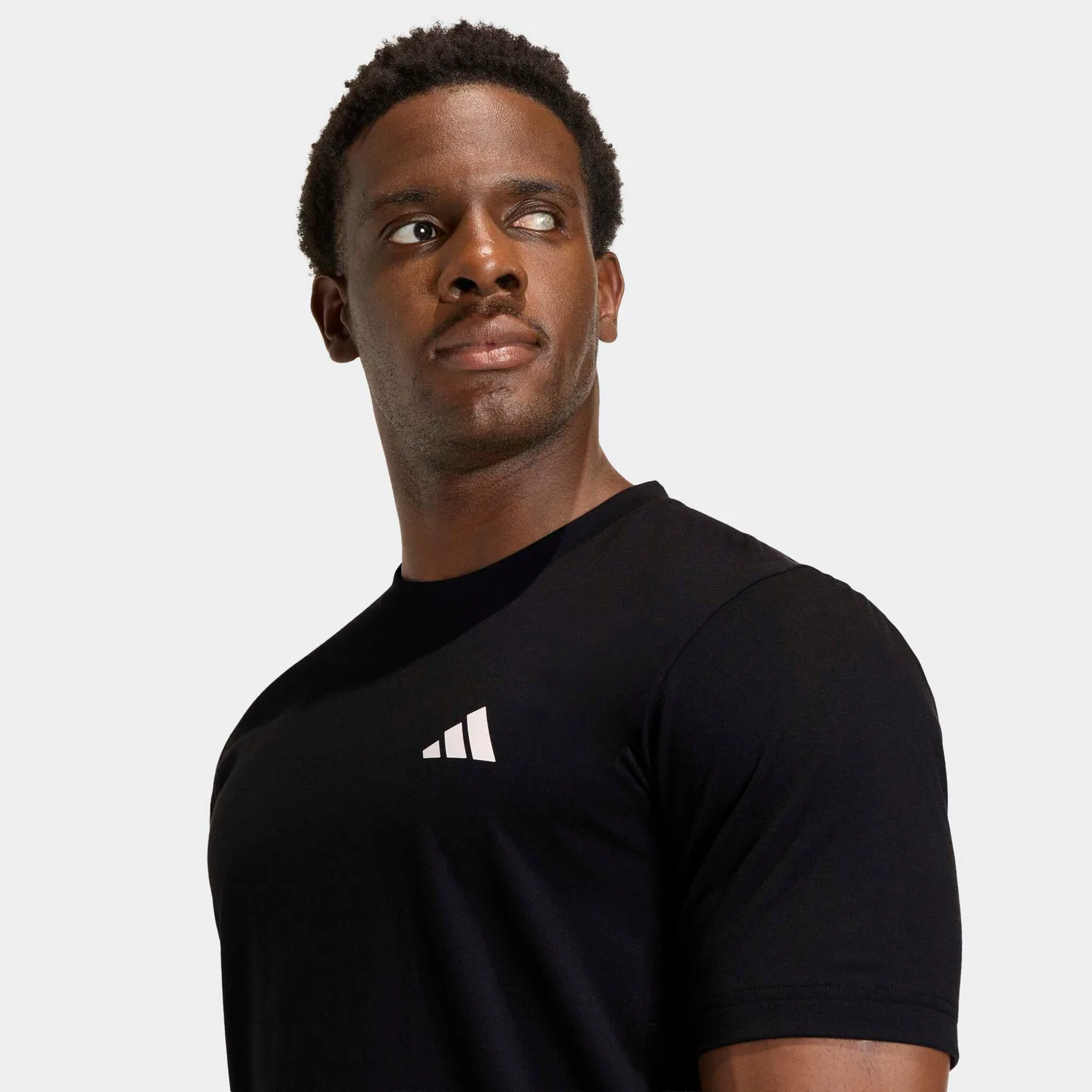 Мужская футболка с технологией Climacool Adidas Performance, Black — фото 3