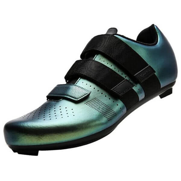 

Велообувь SANTIC Road Ares Velcro, размер 42, зеленый