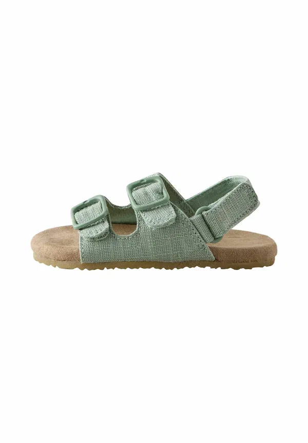 Ботиночки с открытым носом Next sage green, зеленый