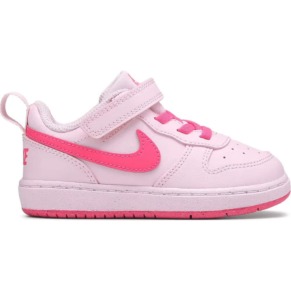 Детские кроссовки Kids' court borough low recraft для малышей Nike, Pink/Pink — фото 2