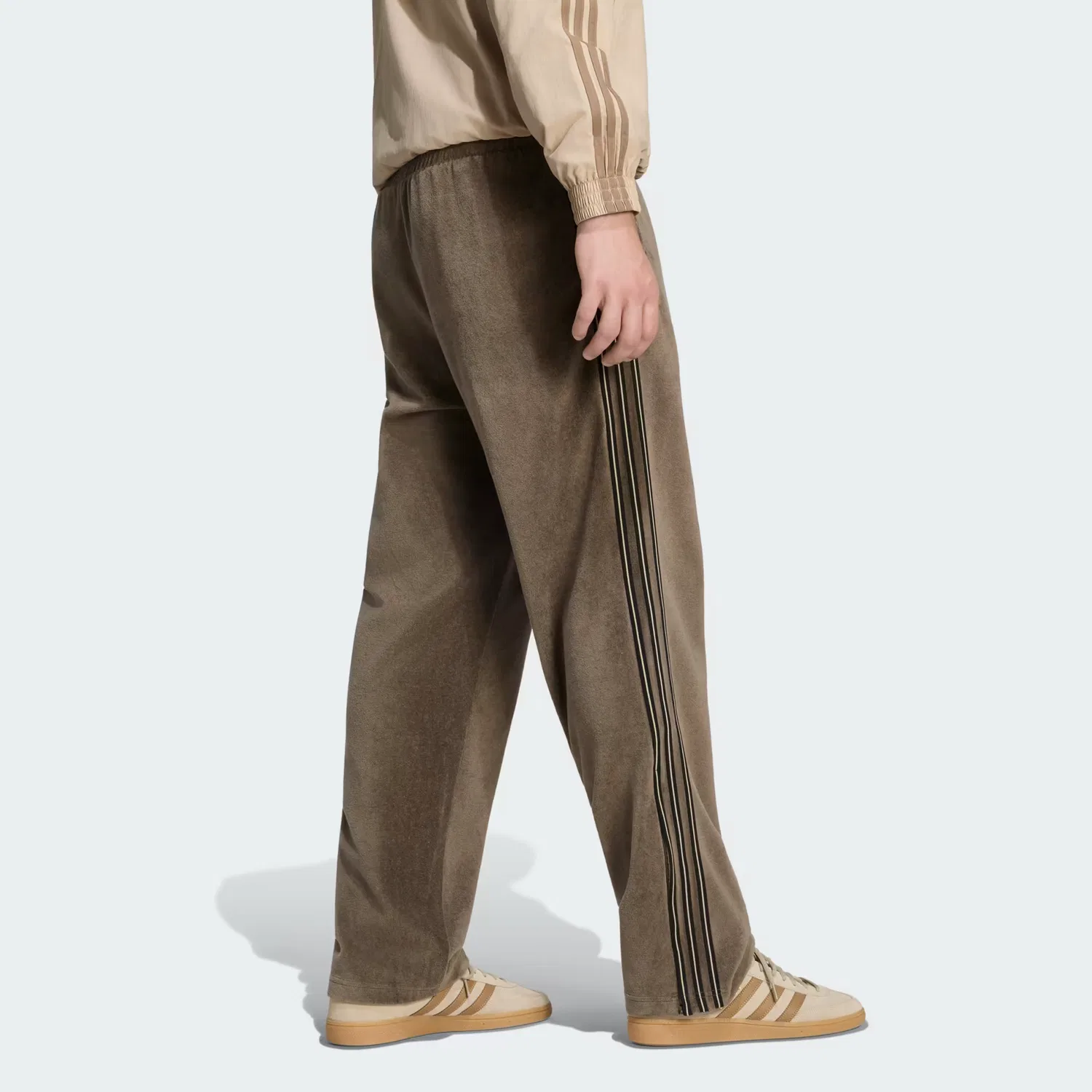 Мужские спортивные брюки из велюра Firebird Adidas Originals, Branch — фото 2
