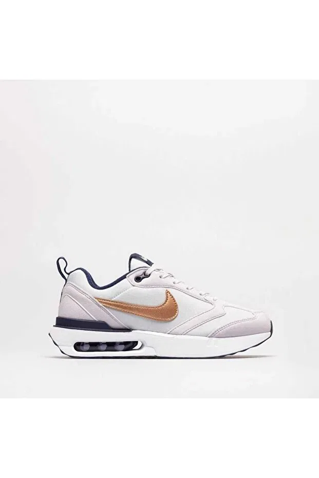 Детские кроссовки для девочек с принтом Air max dawn Nike, Gray-Pink — фото 3