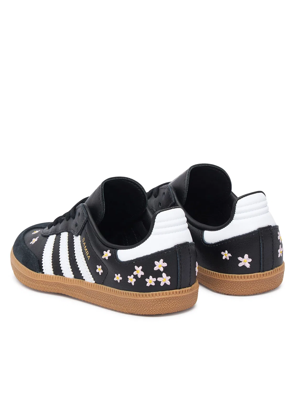 Кроссовки для девочки Samba Og Adidas, черный — фото 3