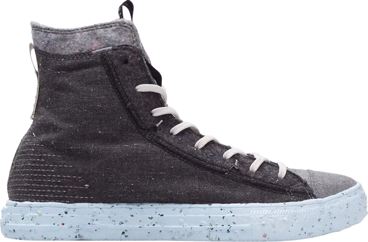 

Кроссовки Converse Chuck Taylor All Star Crater High Black Light Grey, черный