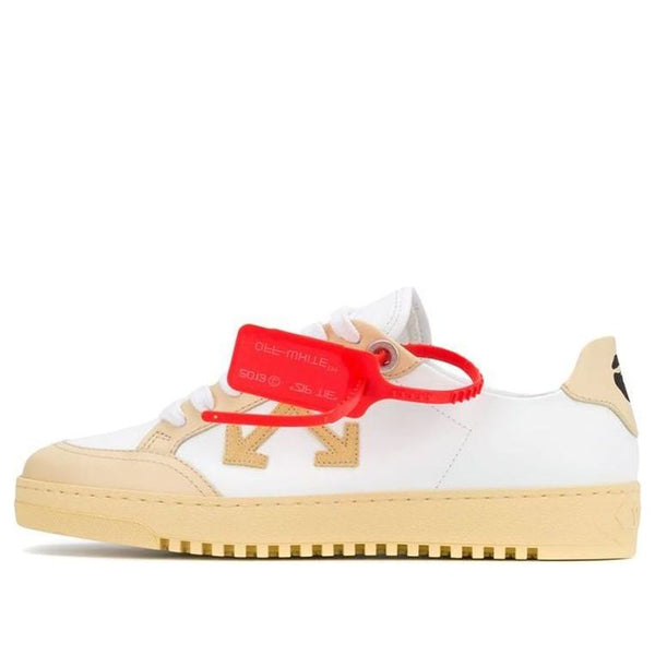 Кроссовки arrows 2.0 low-tops leisure sneakers white/yellow Off-White, белый