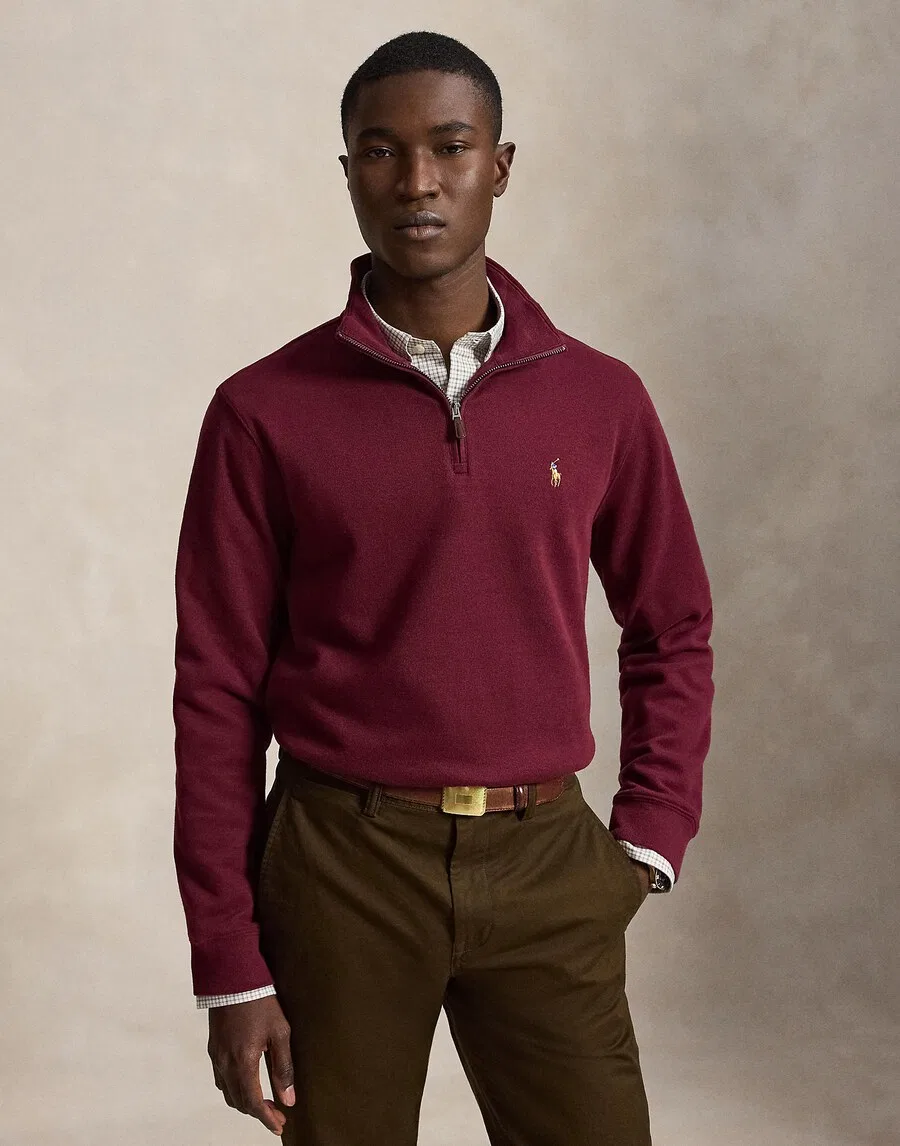 Свитер Polo Ralph Lauren винно-красного цвета — фото 2