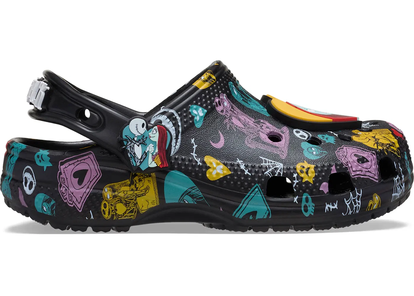 Детские клоги Classic Clog The Nightmare Before Christmas Sally & Jack Crocs, Black/Orange