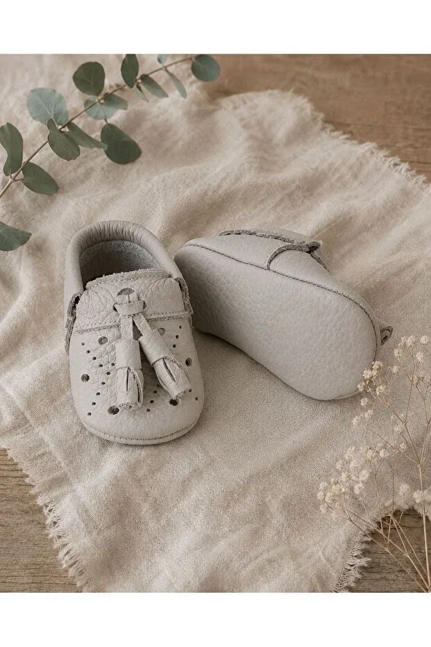 Детские туфли без каблука Viela Gift Atelier, Gray — фото 2