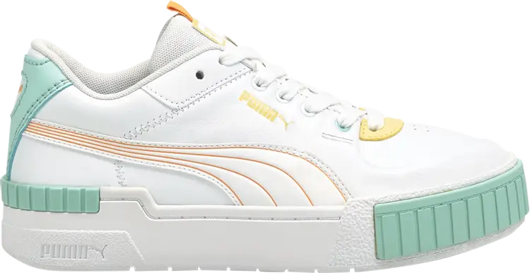 Кроссовки Puma Wmns Cali Sport Pastel Mix - Peach Cobbler, белый