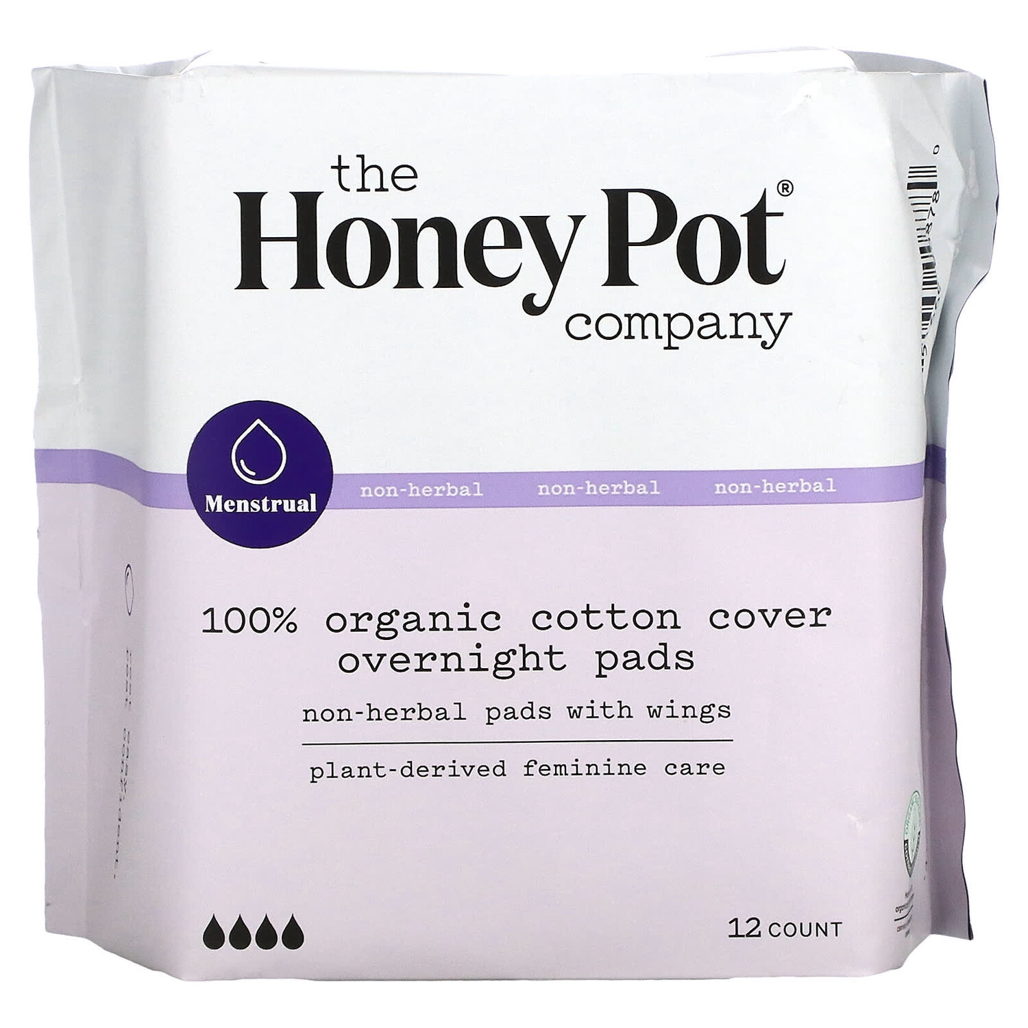 

Органические Прокладки The Honey Pot Company с крылышками