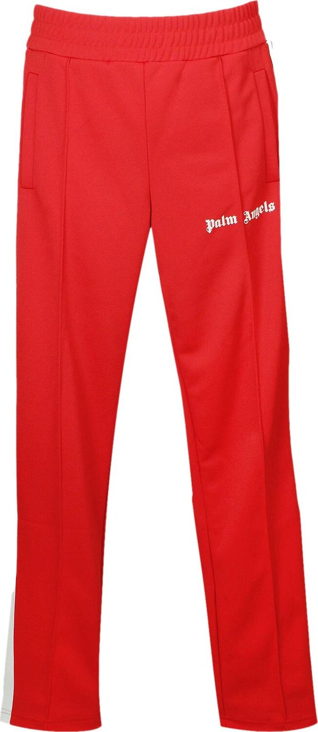 

Брюки Palm Angels Classic Track Pants 'Red/White', красный