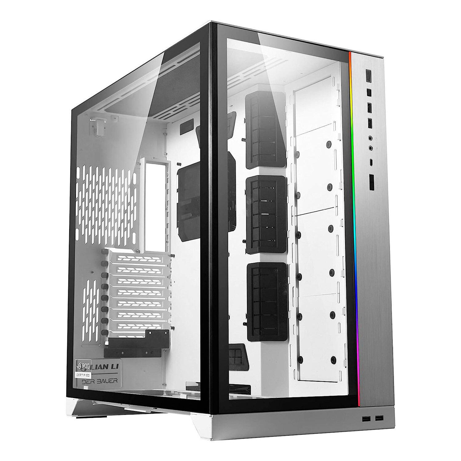 

Корпус Lian Li O11 Dynamic XL ROG, Full Tower, белый