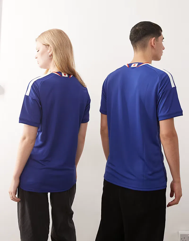 Домашняя футболка Adidas для Чемпионата мира по футболу 2026 года в Японии, синяя — фото 2