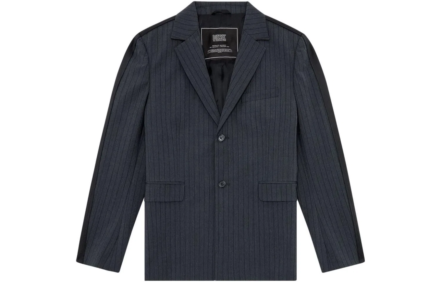 Мужской пиджак с вырезными лацканами J-Wire DIESEL, Dusty Gray