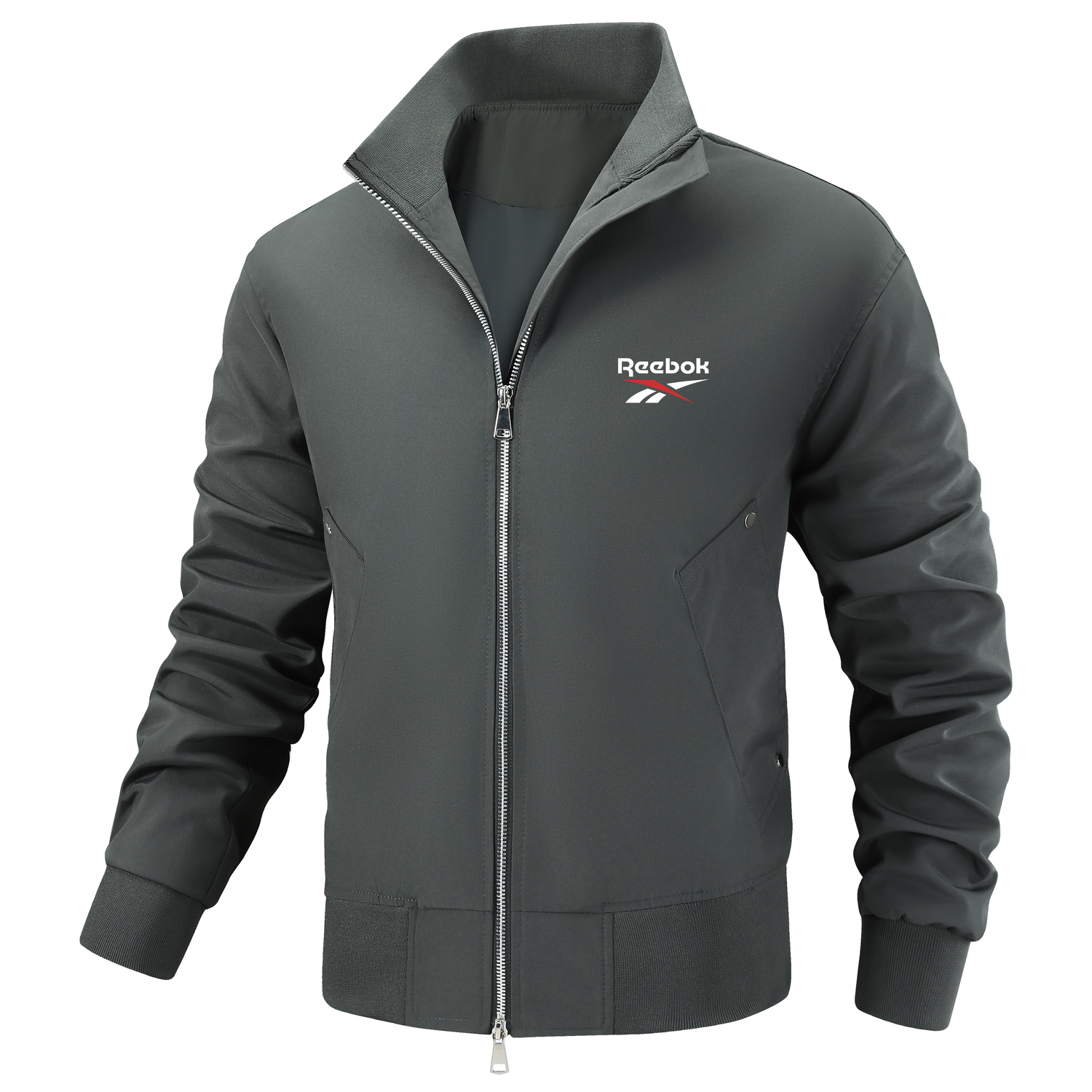 

Куртка Unisex Stand Collar Moderate Pilot Reebok, темно-серый