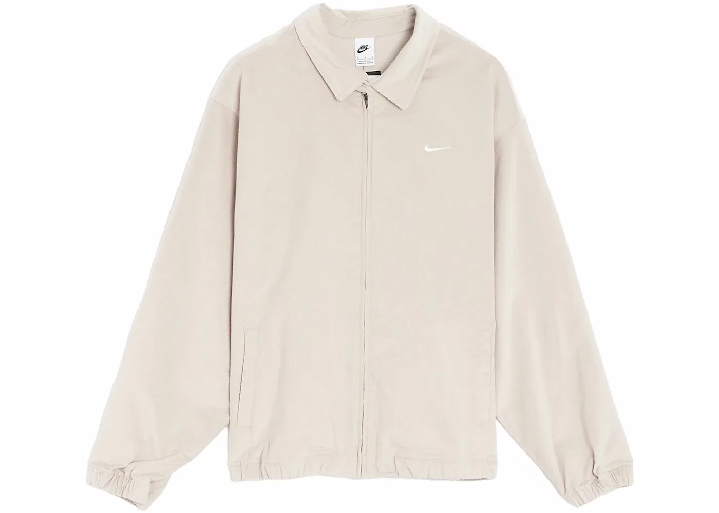 Мужская куртка из хлопка с капюшоном Nike Life Harrington Beige