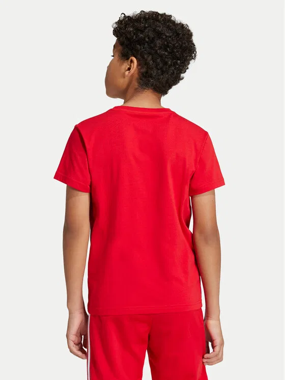 Футболка regular fit adicolor Trefoil Adidas, красный — фото 3