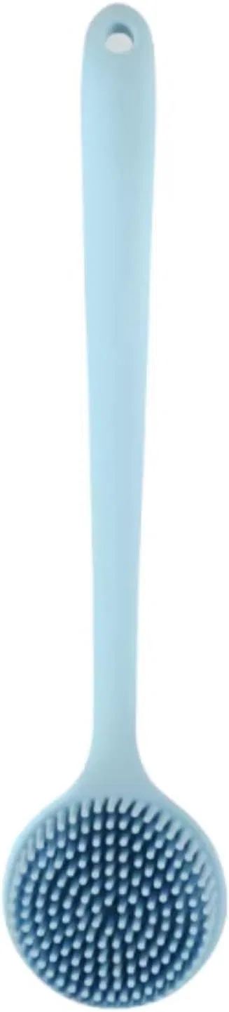 Душевая щетка с длинной ручкой, ZXCMY, 38 см, Bleu