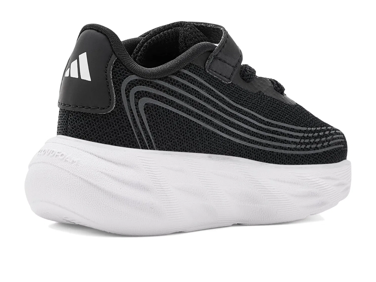 Детские кроссовки Galaxy 8 (для младенцев/малышей) Adidas Kids, Black/White/Carbon — фото 4