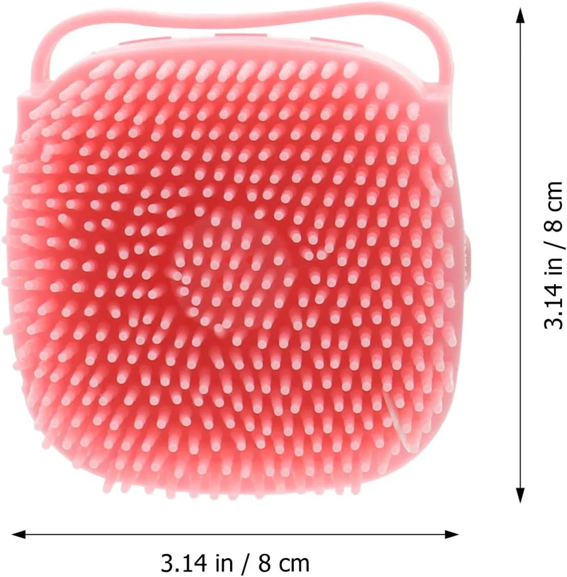 Щетка для тела силиконовая, Beavorty, 2 шт, 8x8 см — фото 2