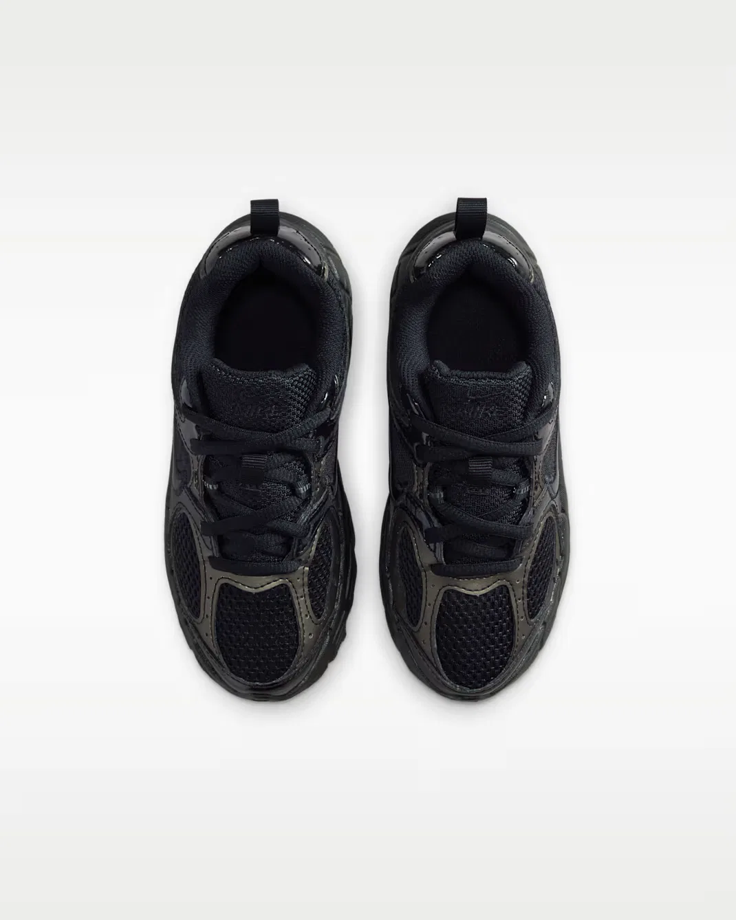 Детские кроссовки (классические шнурки) Nike V5 RNR, Black/Anthracite/Black — фото 4