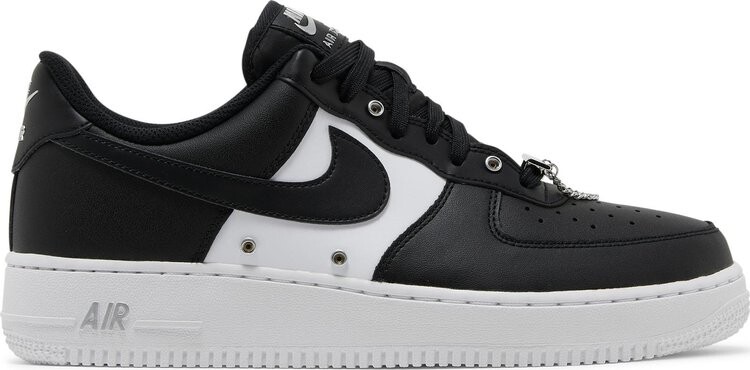 

Кроссовки Nike Air Force 1 '07 Premium 'Silver Chain - Black', черный