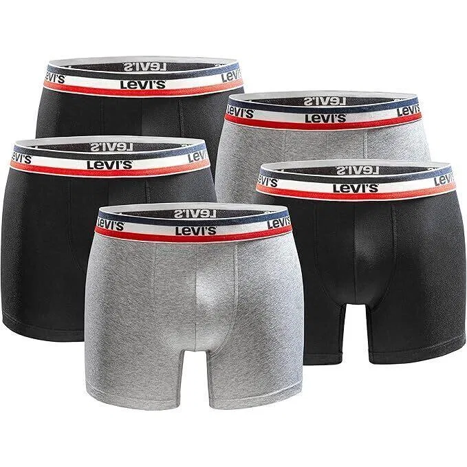 Мужские хлопковые боксеры Levi's, Цвет Bunt
