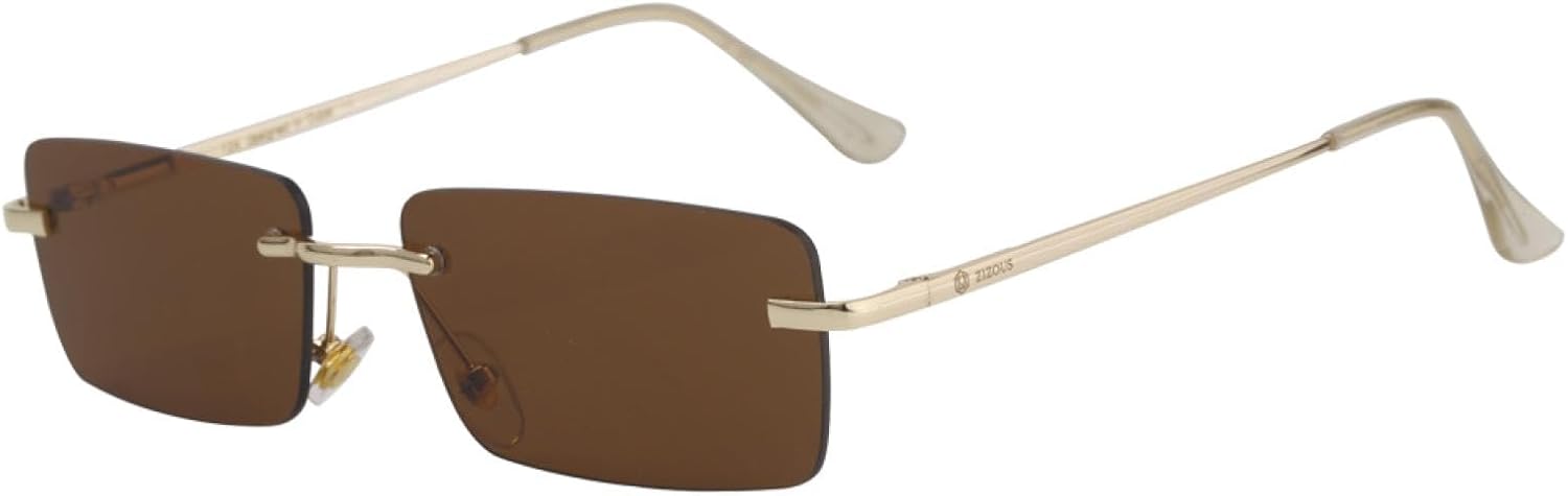 

Солнцезащитные очки с защитой UV400 | Маленькие безободковые очки с линзами конфетного цвета | для женщин и мужчин, для занятий спортом на открытом воздухе и вождения DSVIGF, 03