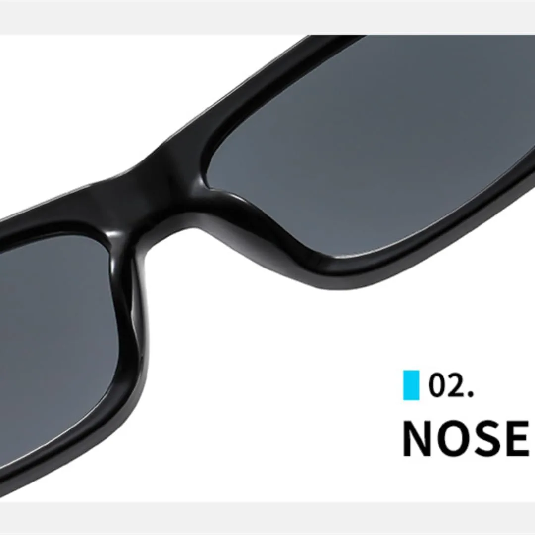 

Винтажные прямоугольные солнцезащитные очки для женщин и мужчин, панк-стиль, треугольная оправа, роскошные очки с защитой от УФ-излучения UV400 HHZZYVY, Black Yellow