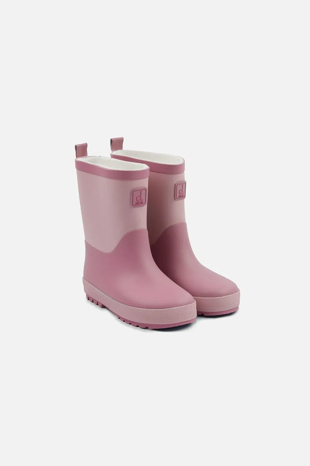 Детские сапоги для девочек с протектором Rain Boots Deux par Deux, розовый