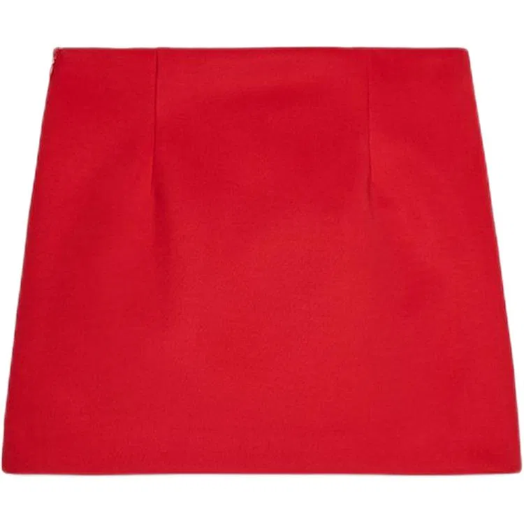 Женская юбка Casual Short Skirts ZARA, Red — фото 3