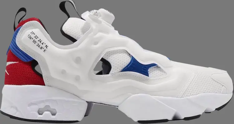 

Кроссовки instapump fury 'city pack - seoul' Reebok, белый