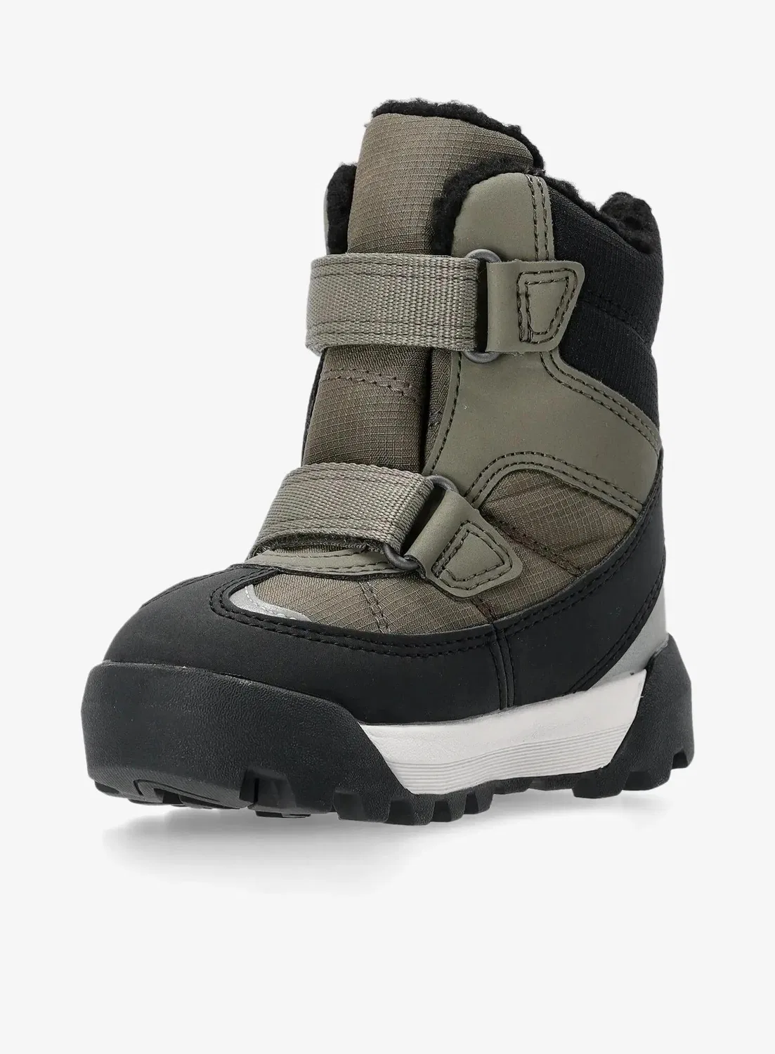 Детские снежные ботинки с мембраной GORE-TEX Expower Warm GTX 2V Viking, Olivgrun — фото 4
