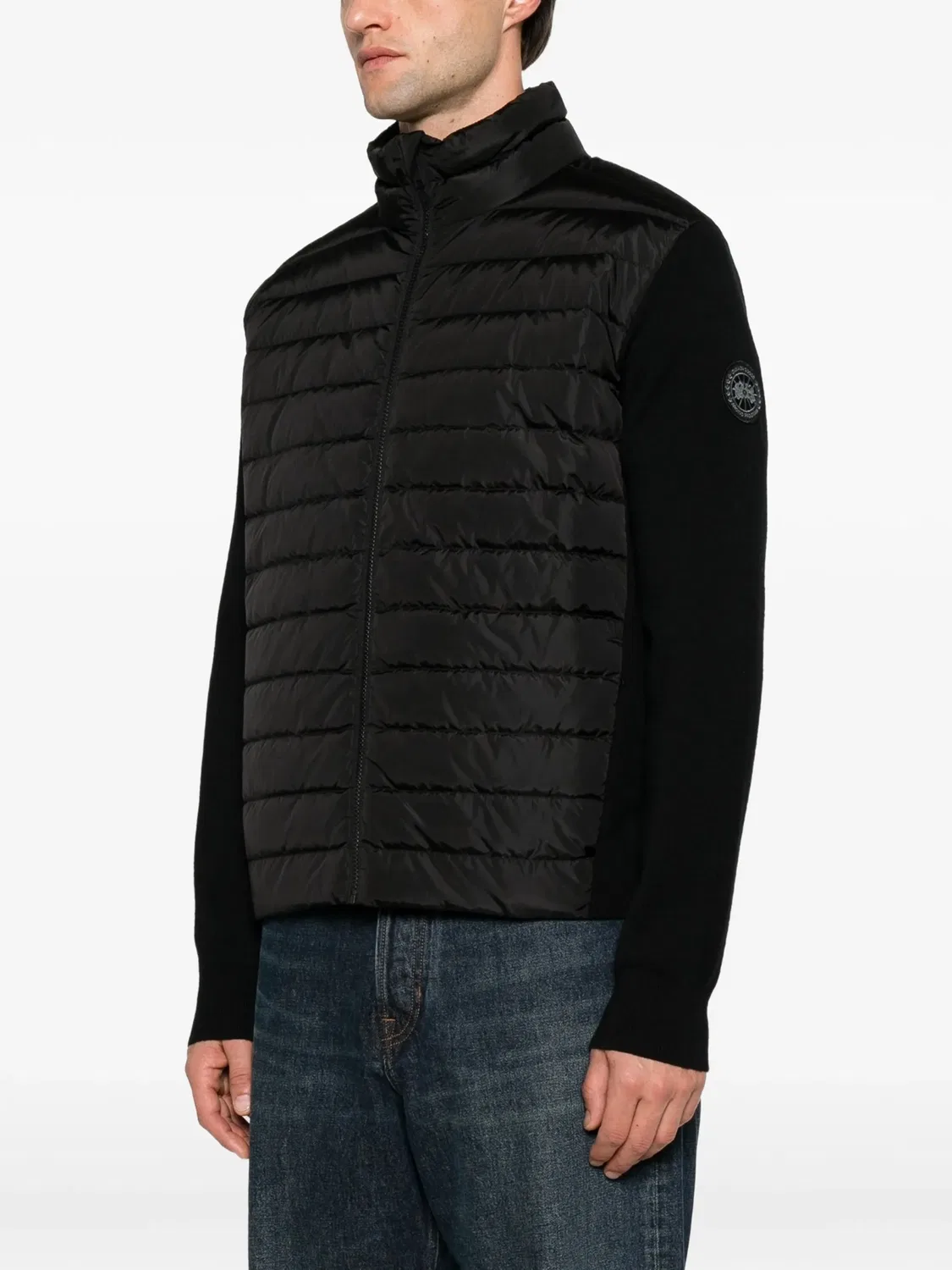 Стеганая куртка Hybridge Flavio черного цвета Canada Goose, черный — фото 4