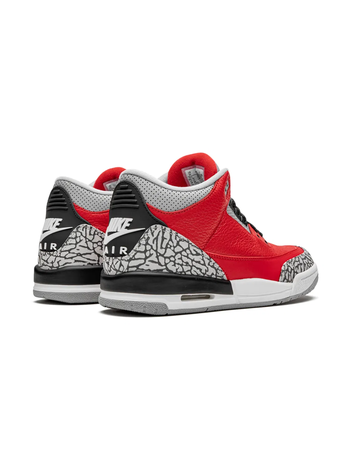 Кроссовки Air Jordan 3 Retro Red Cement — фото 2