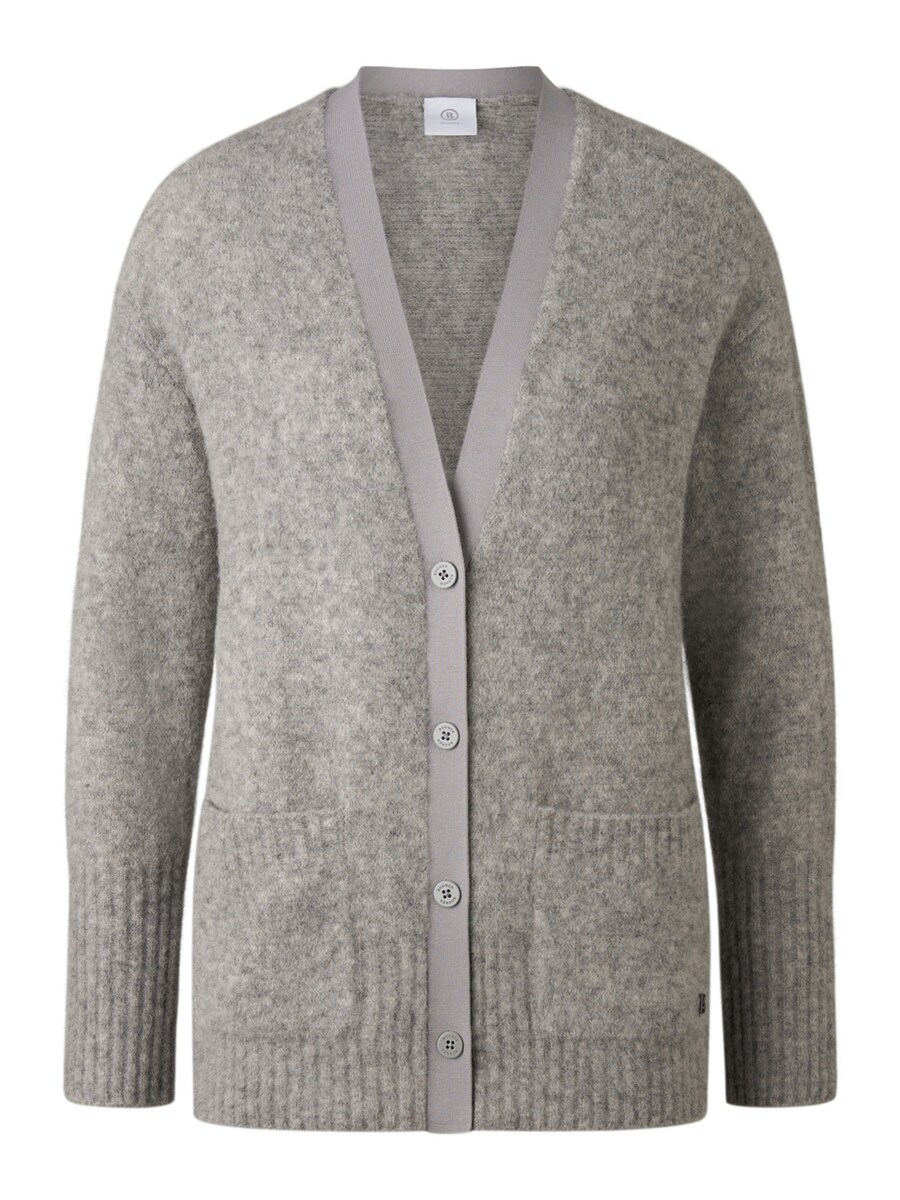 

Вязаный кардиган BOGNER Knit Cardigan Remmie, серый