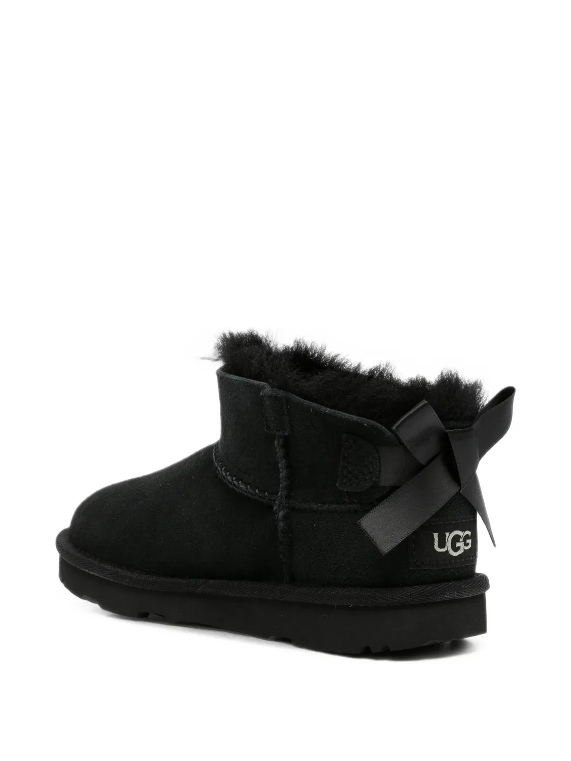 Сапоги Ultra Mini Bailey замшевые UGG, черный — фото 3