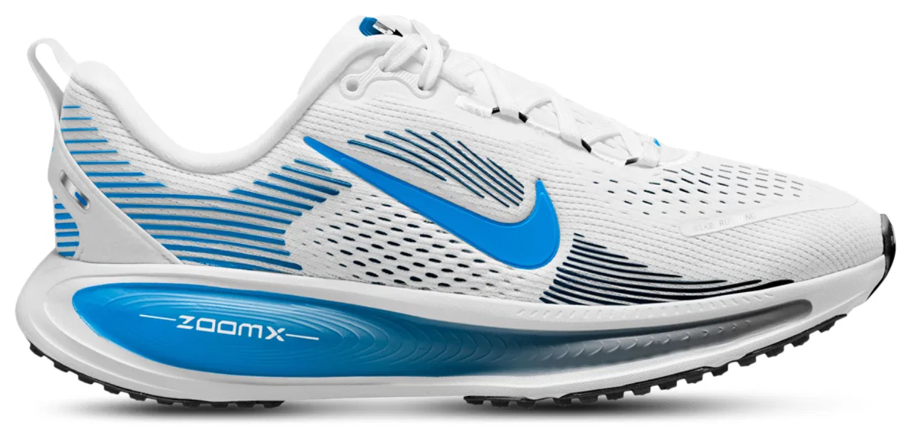 Кроссовки для мальчиков Vomero 18 Nike, цвет White/Bluehero/Black