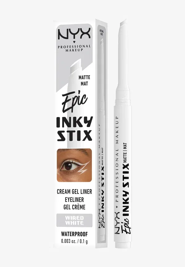 Подводка для глаз водостойкая Epic Inky Stix Nyx Professional Makeup, Wired White 0.1 г