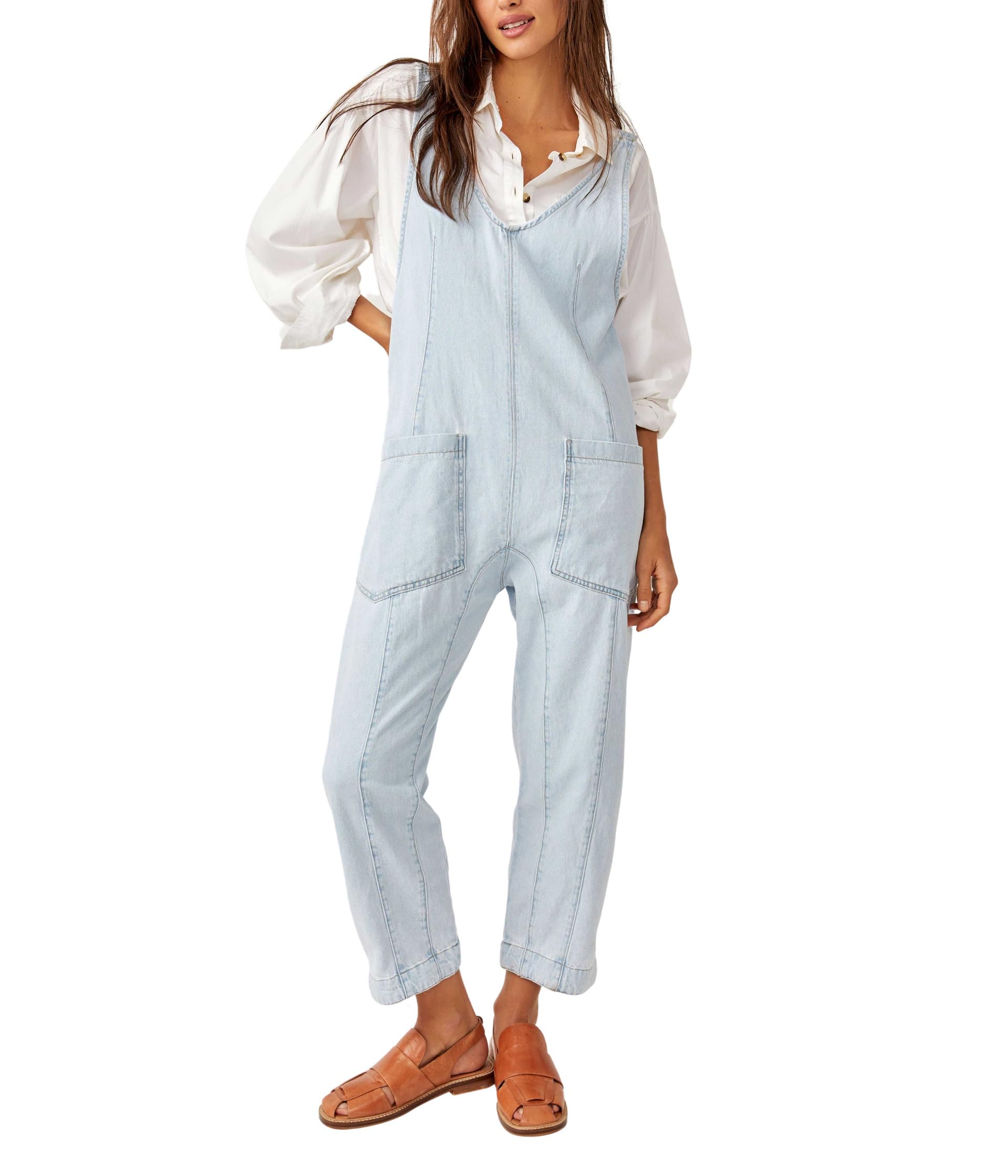 

Комбинезон Free People High Roller Jumpsuit, цвет Whimsy