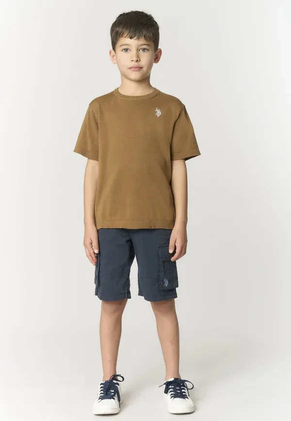 Брюки хлопковые Cargo trousers U.S. Polo Assn., синий