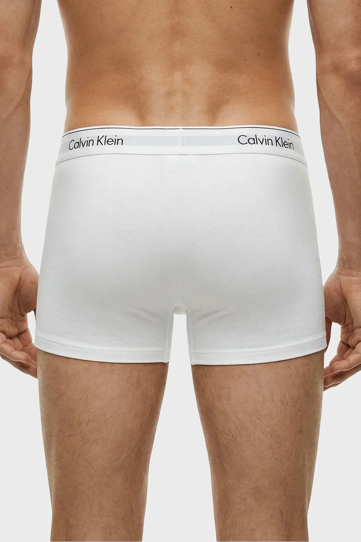 Комплект боксеров Calvin Klein Low Rise Trunk 3 шт., черный — фото 3