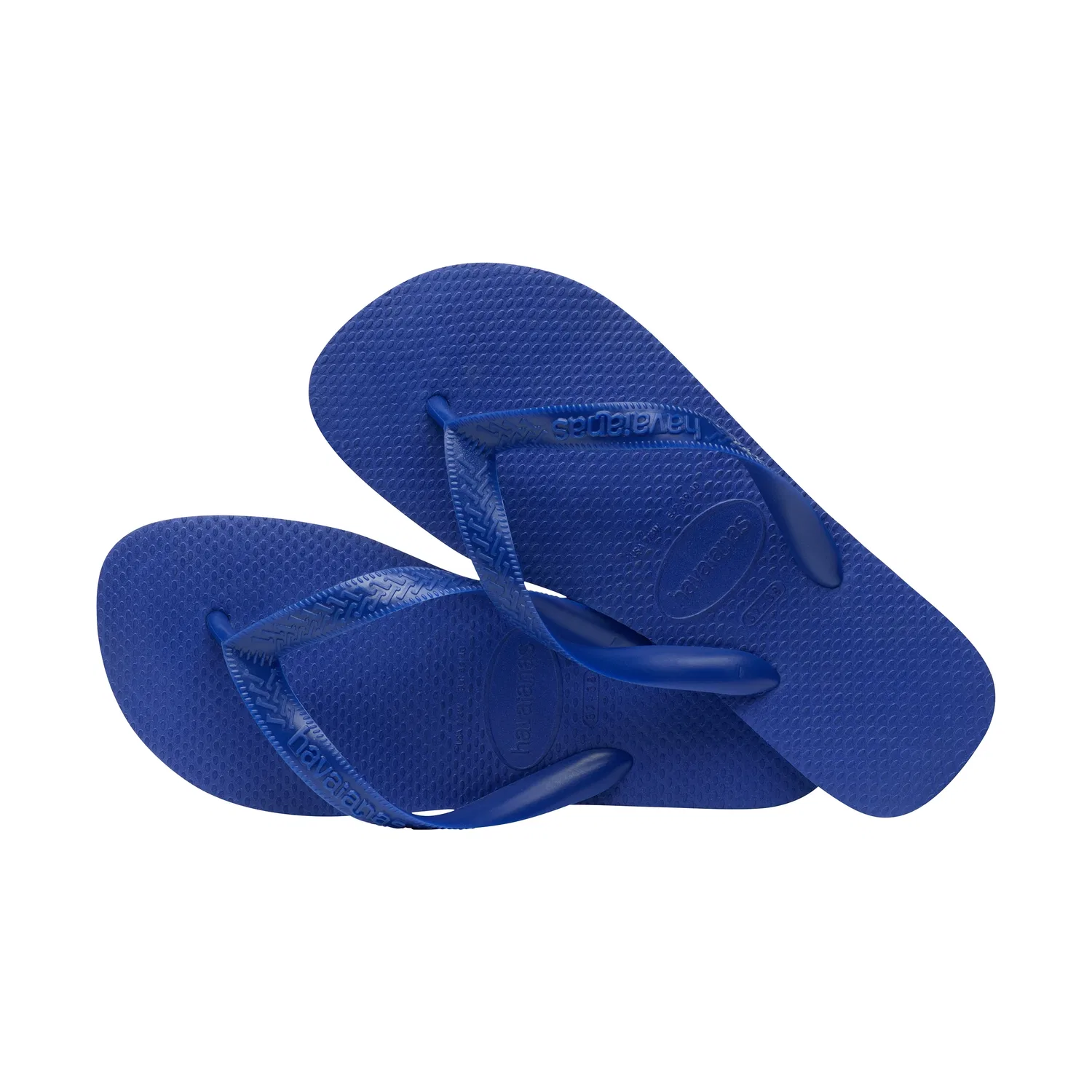 Шлепанцы детские синие Havaianas, синий — фото 2